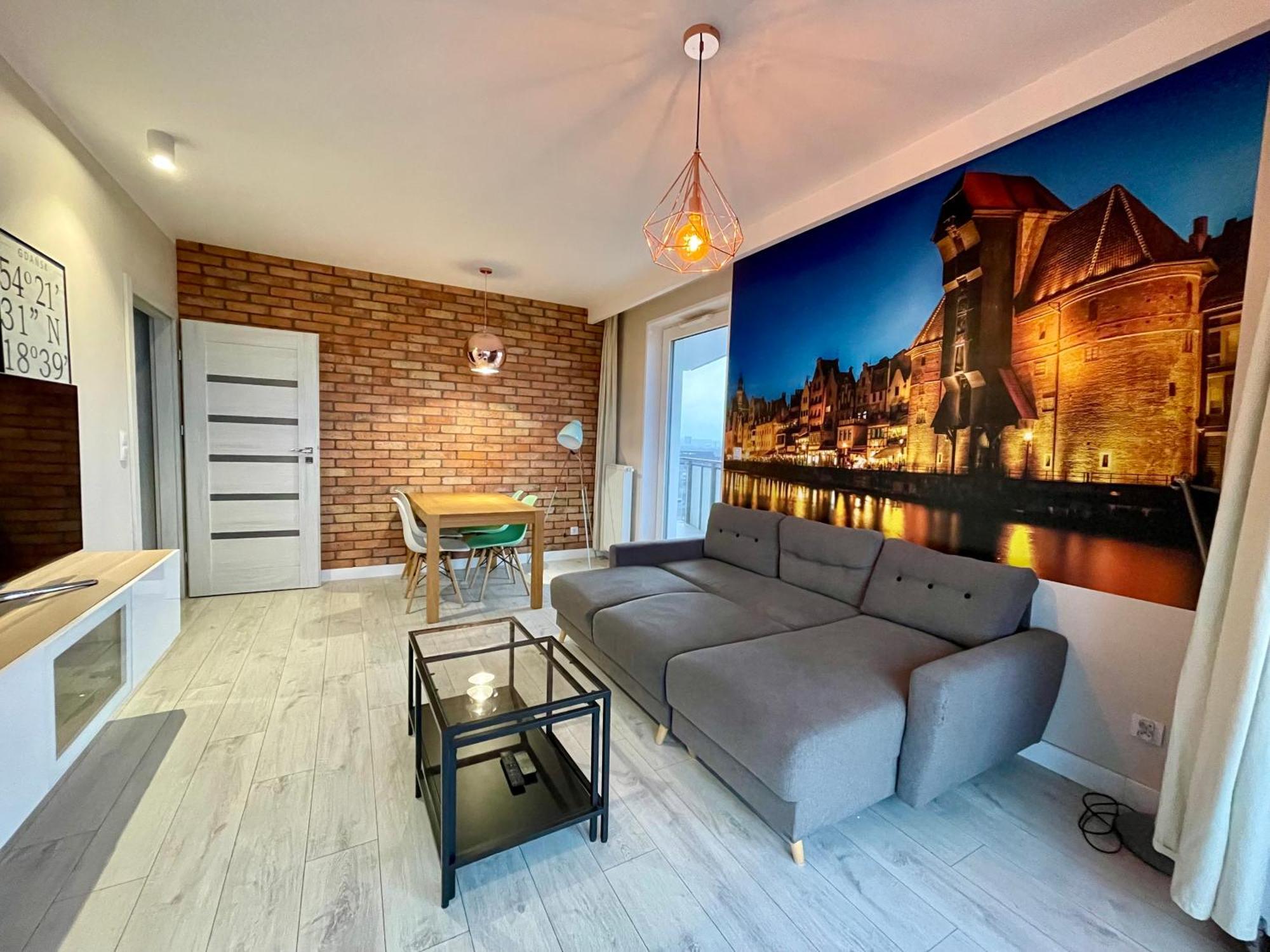 Bastion Walowa - Luxury Apartment With Beautiful View Gdańsk Eksteriør billede