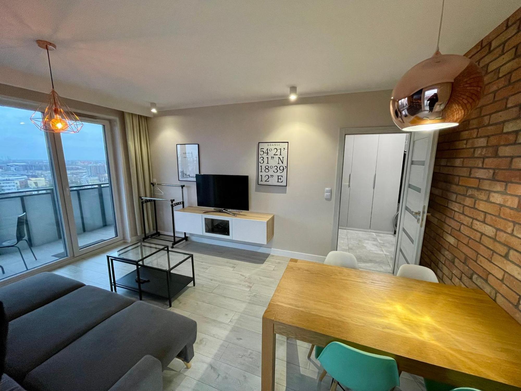 Bastion Walowa - Luxury Apartment With Beautiful View Gdańsk Eksteriør billede