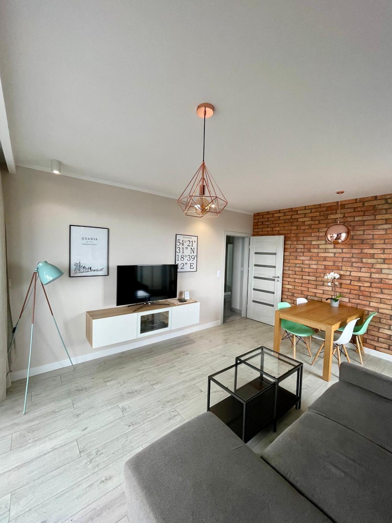 Bastion Walowa - Luxury Apartment With Beautiful View Gdańsk Eksteriør billede